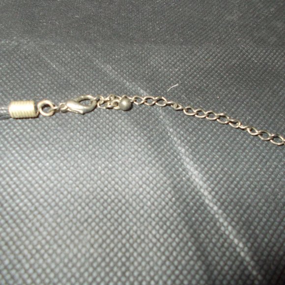 Black Gray & silver fashion necklace - Picture 2 of 4